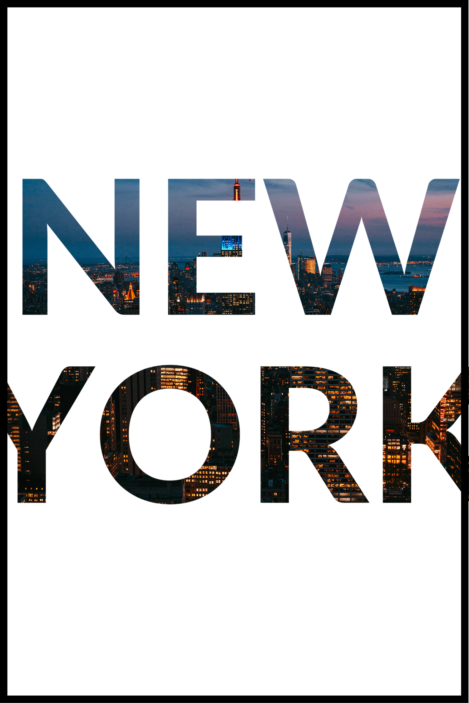 New York 1 plakat