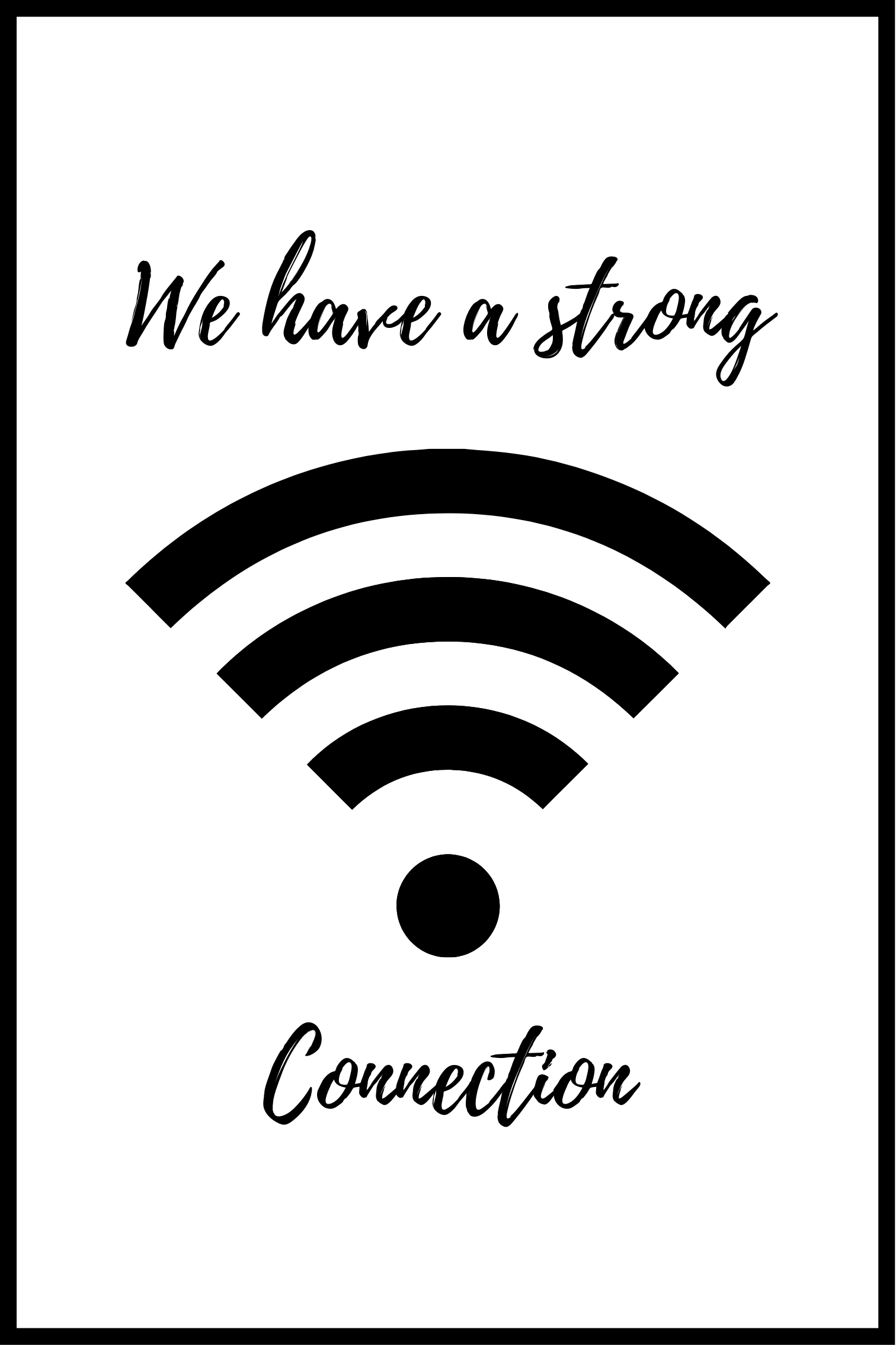 Connection plakat