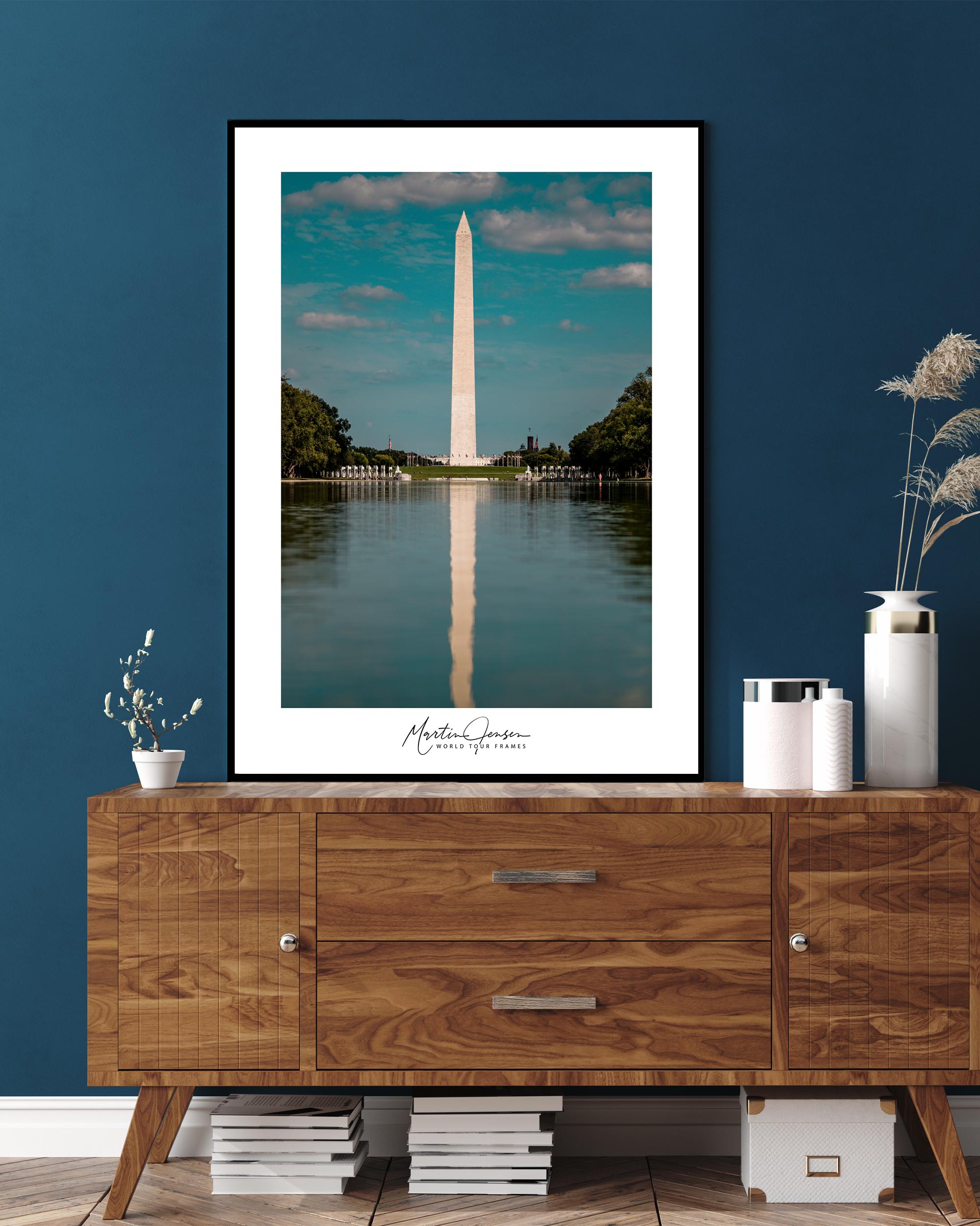 Martin Jensen world tour plakat // Washington Monument