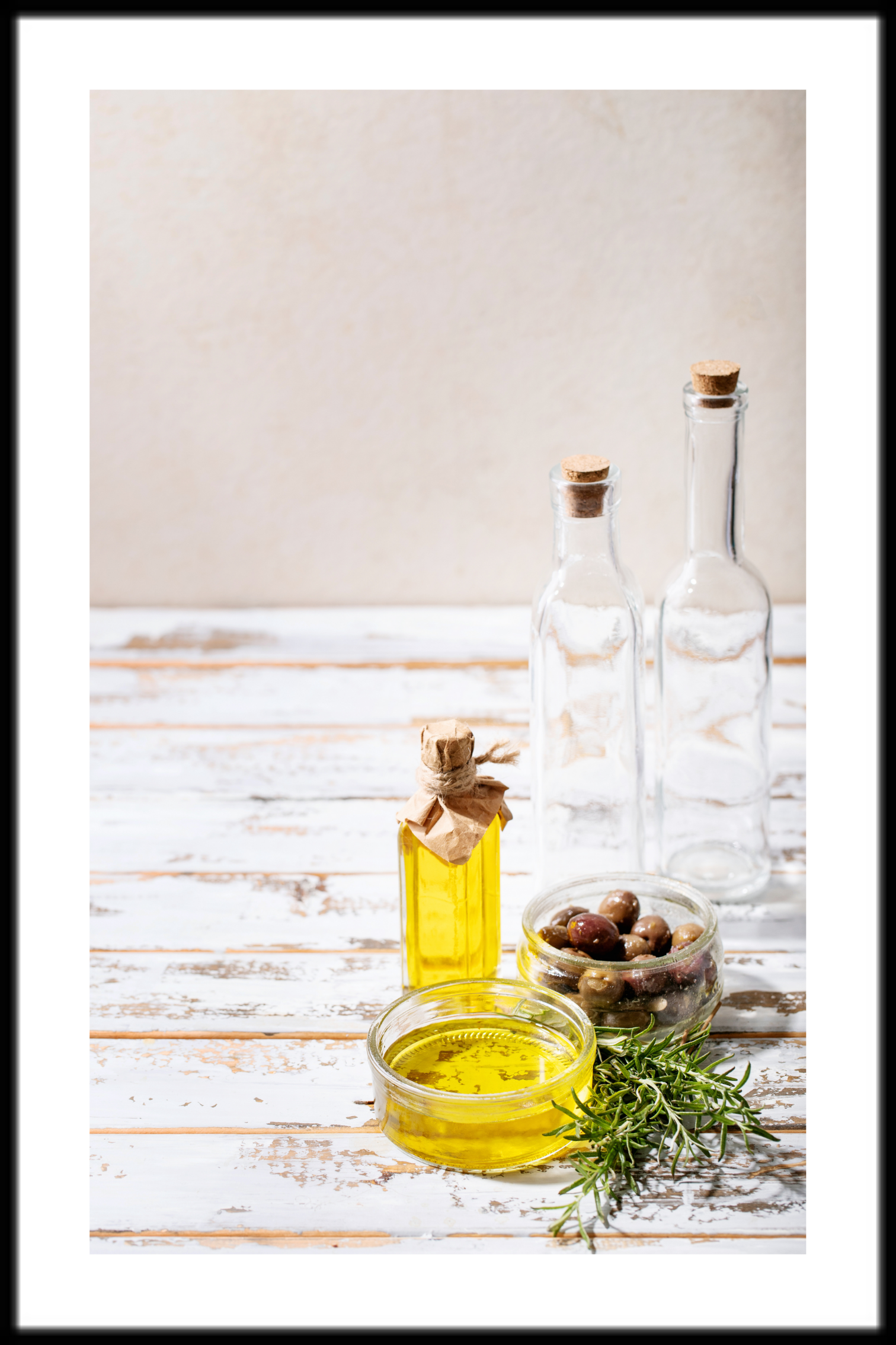 Olie oliven plakat
