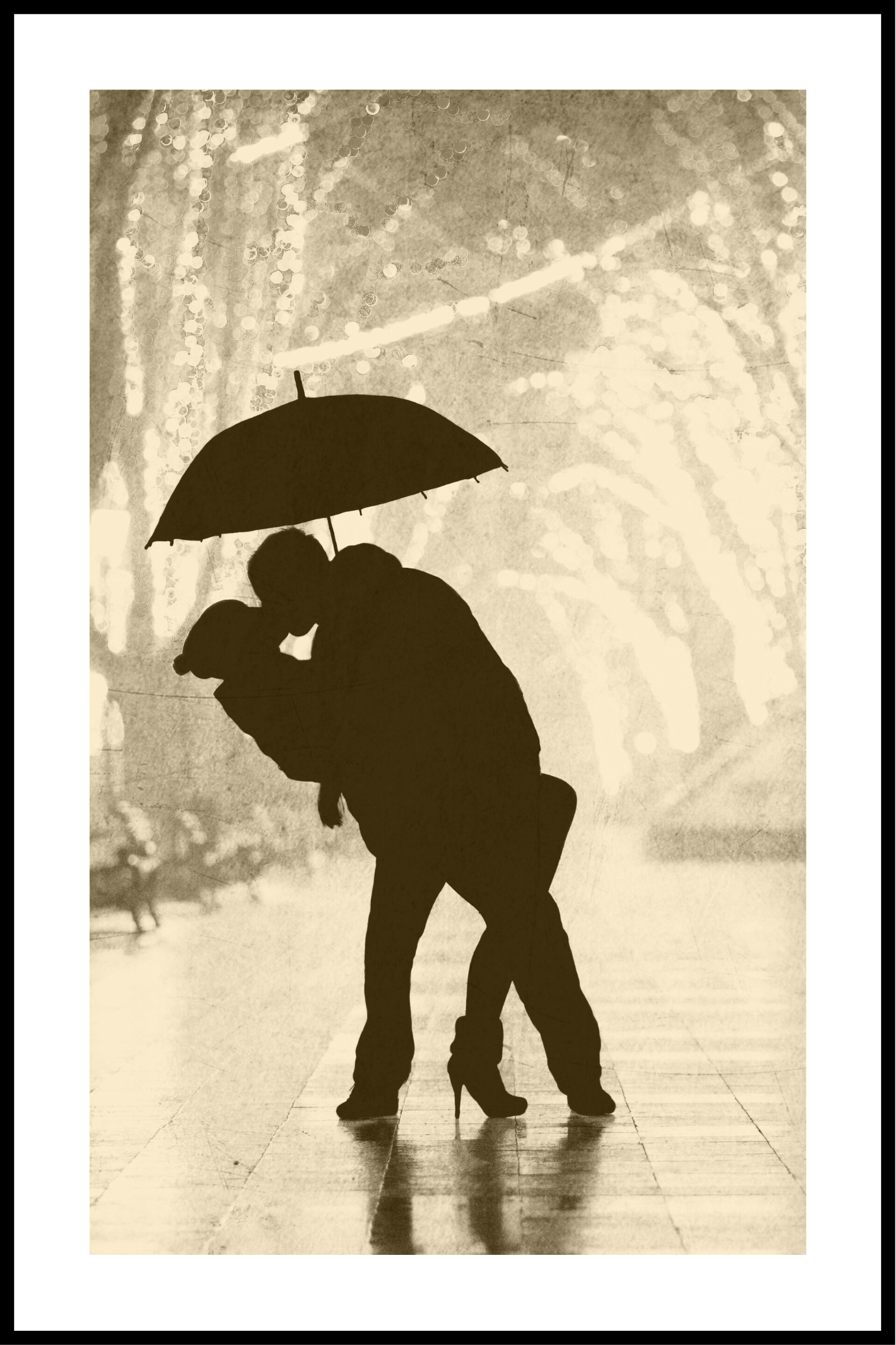 kys i regnen plakat