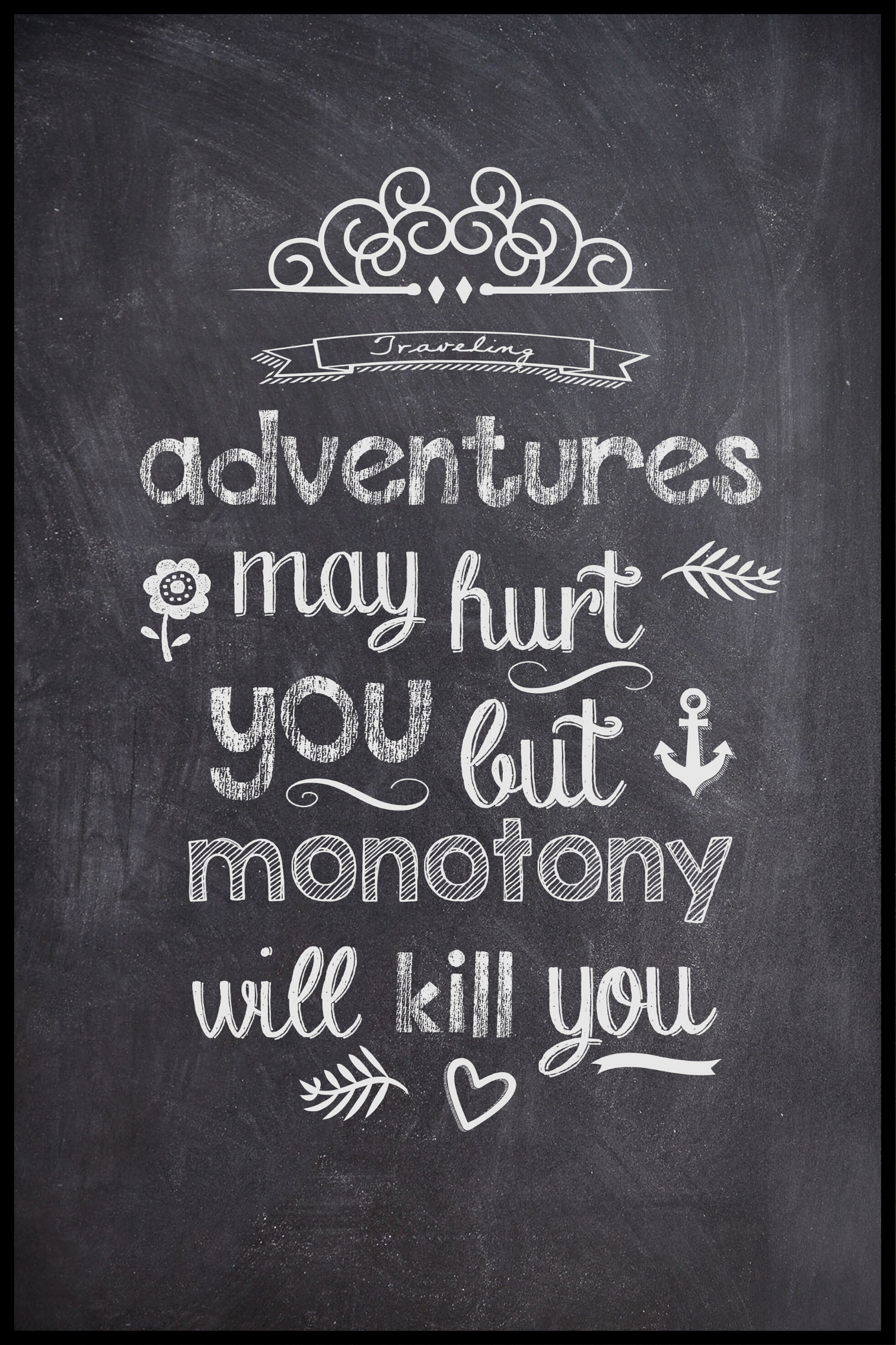 Adventures May Hurt Plakat