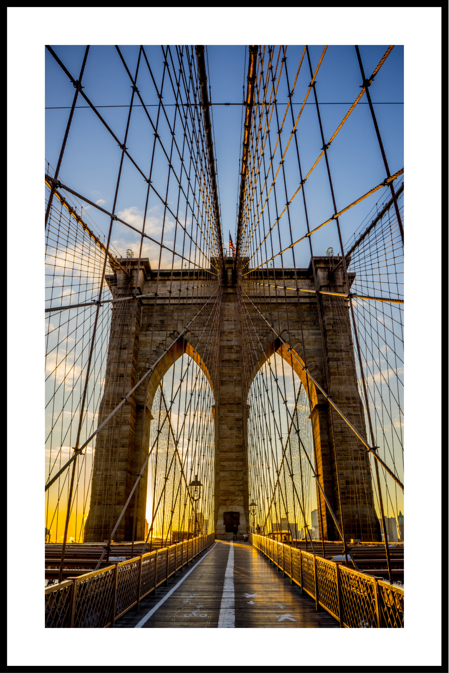Brooklyn bridge plakat