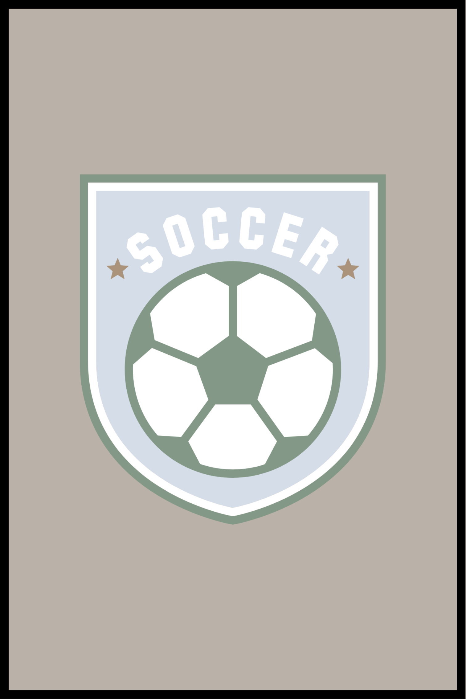 Soccer plakat