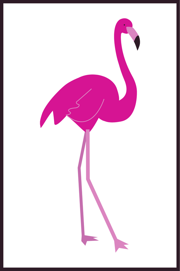 flamingo plakat