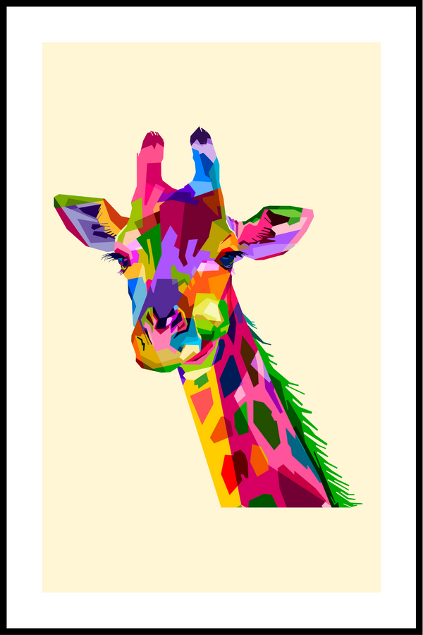 Giraf plakat