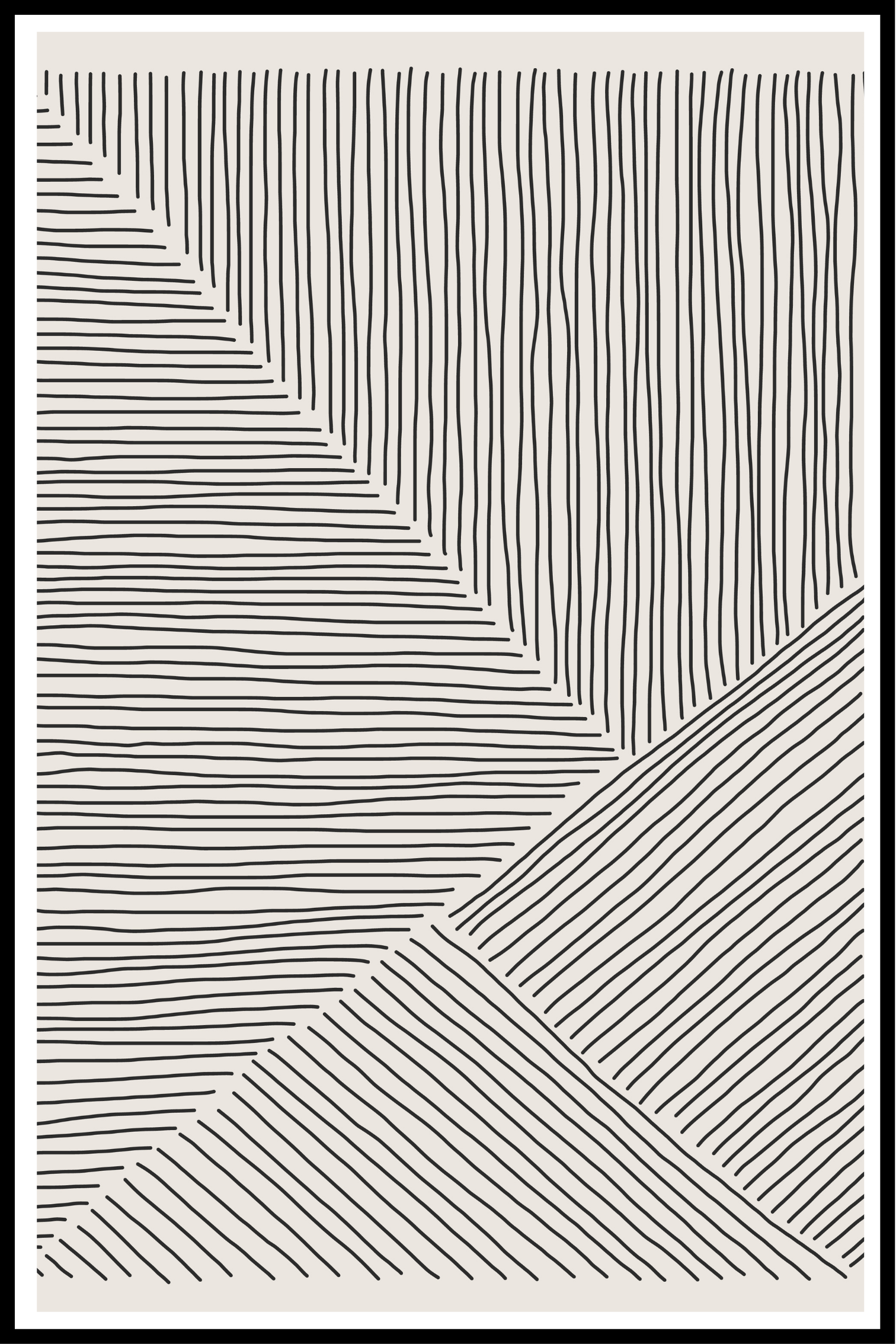 minimalistic lines no. 2 plakat