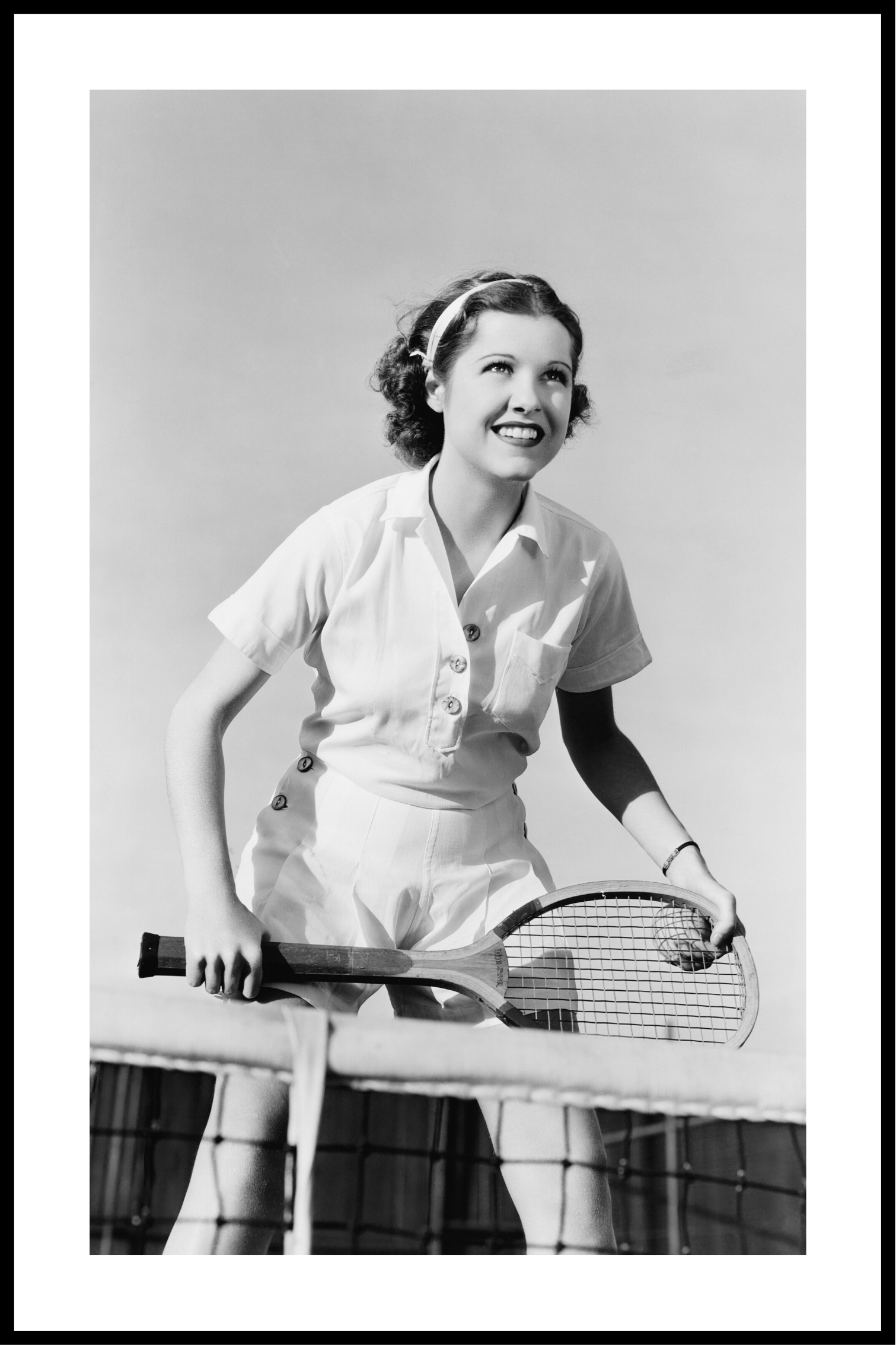 vintage tennis plakat