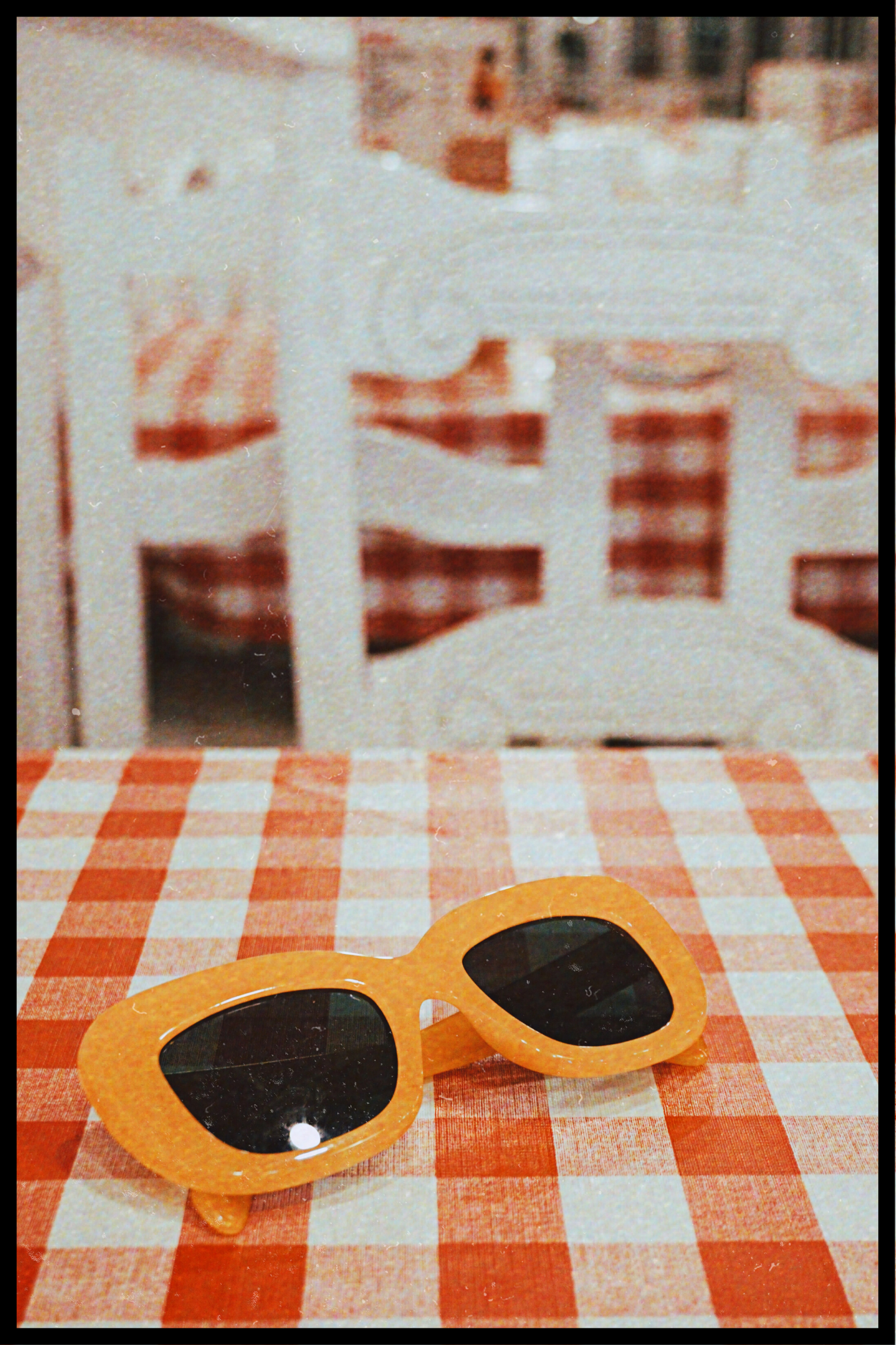 Vintage solbriller plakat