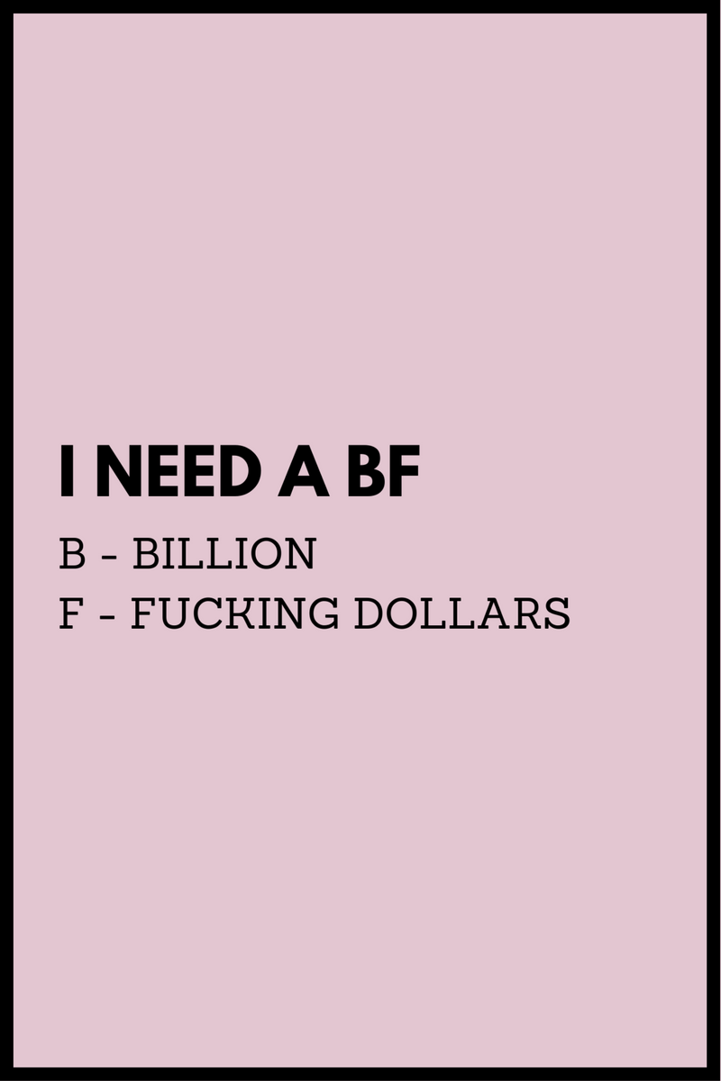 I need BF plakat