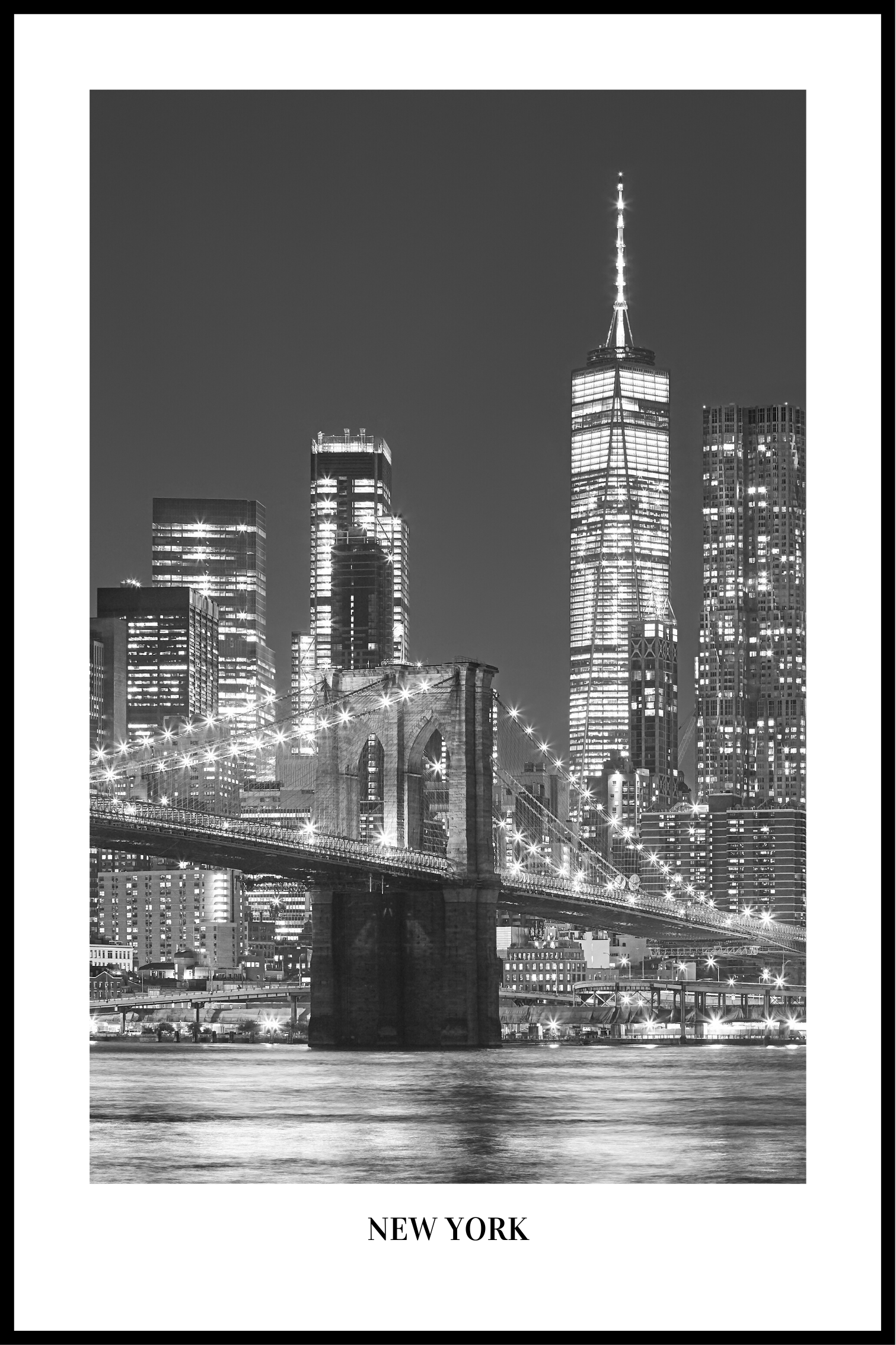 New York skyline Plakat