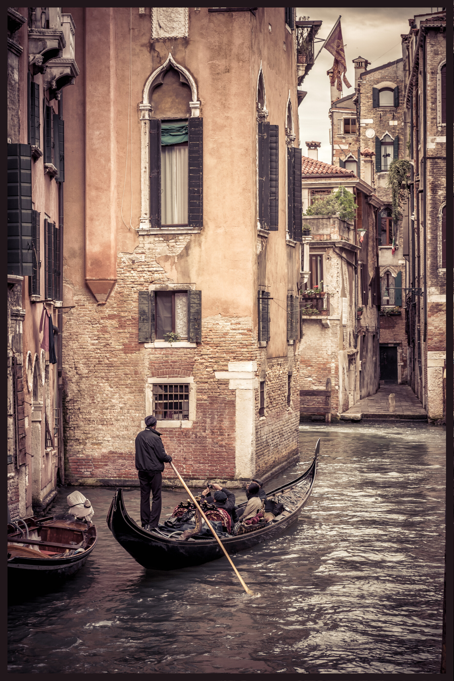 Gondol Venedig Plakat