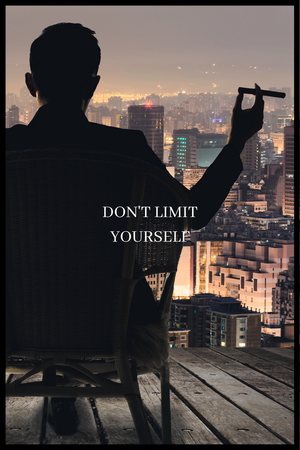 Don't limit yourself plakat