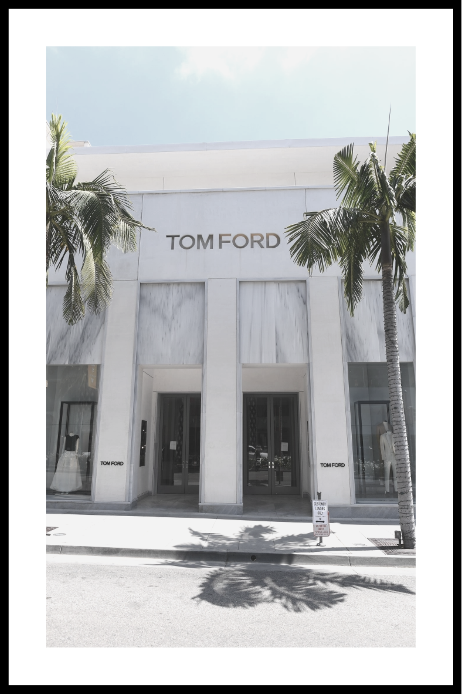 Tom Ford Beverlyhills plakat