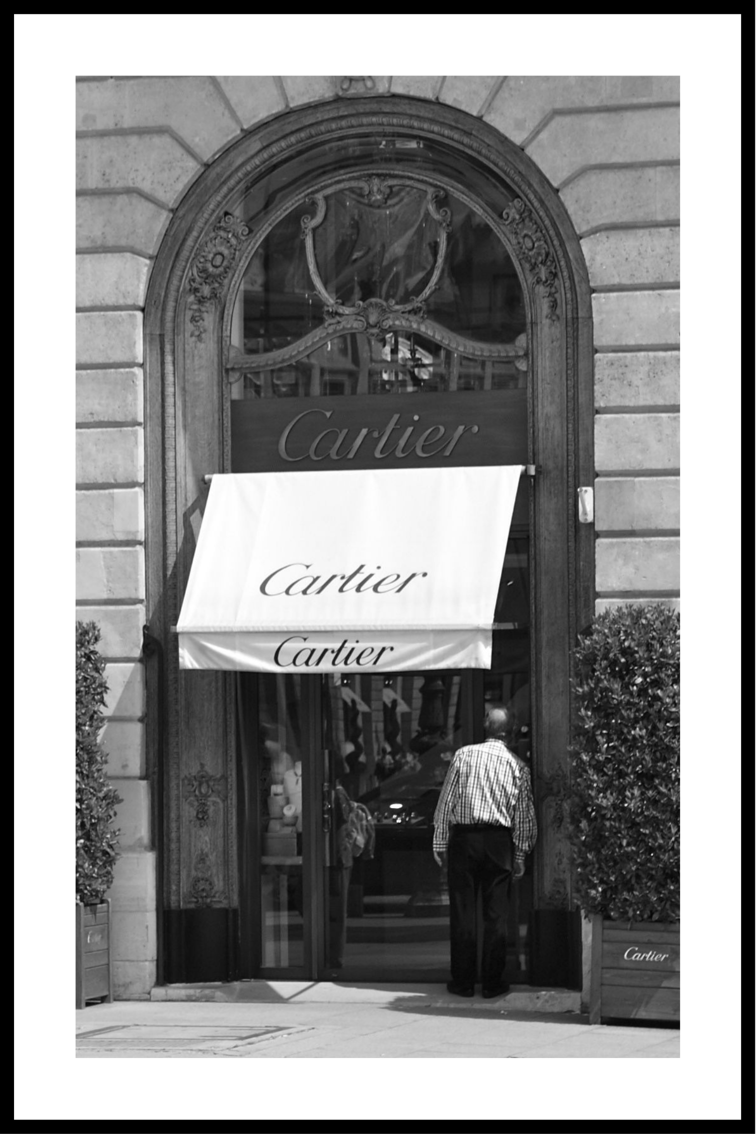 Cartier store plakat