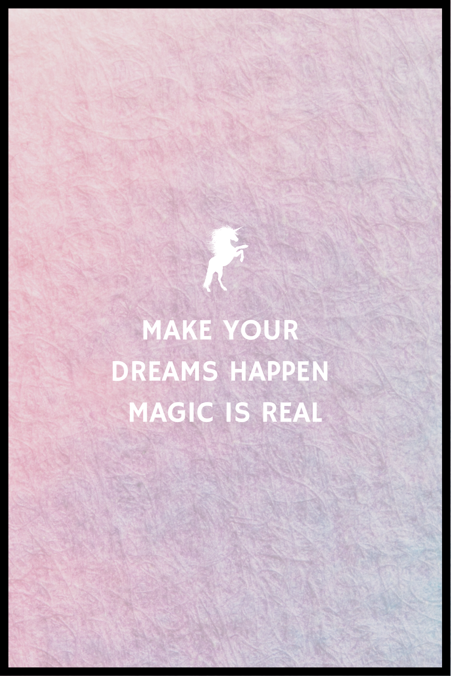 Magic is real plakat