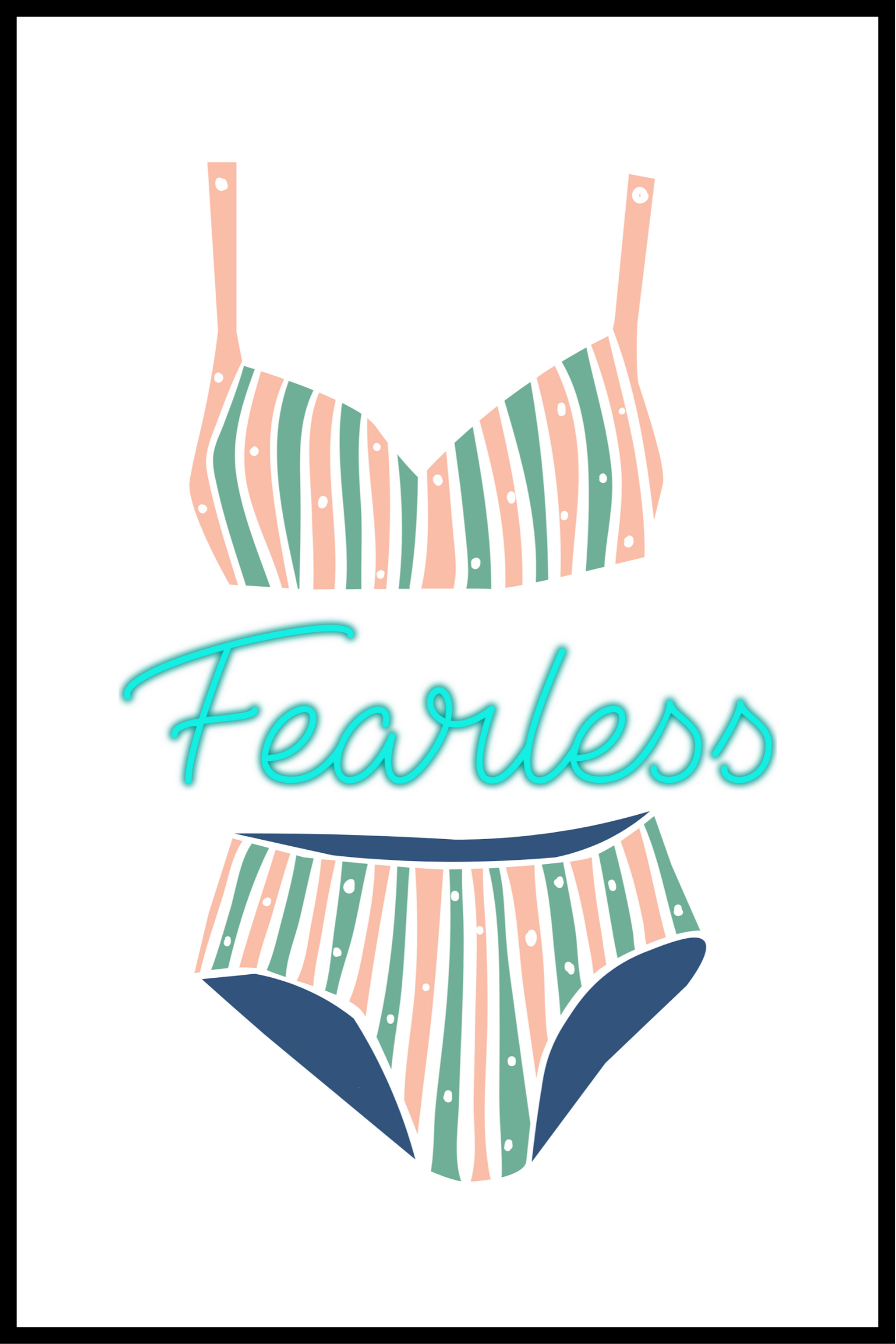 Fearless Bikini Plakat