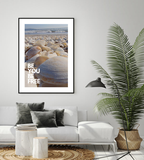 Be free plakat