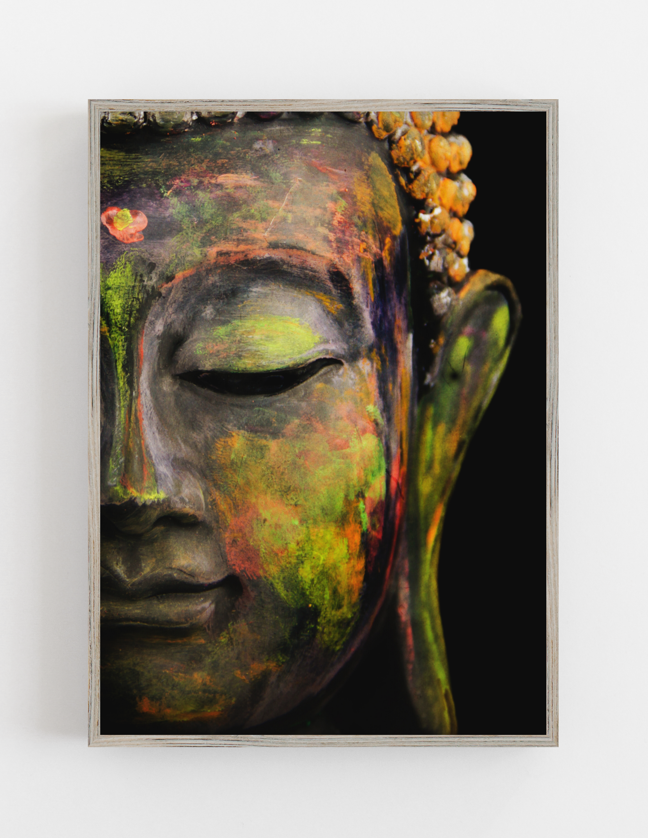 Buddha i farver premium plakat