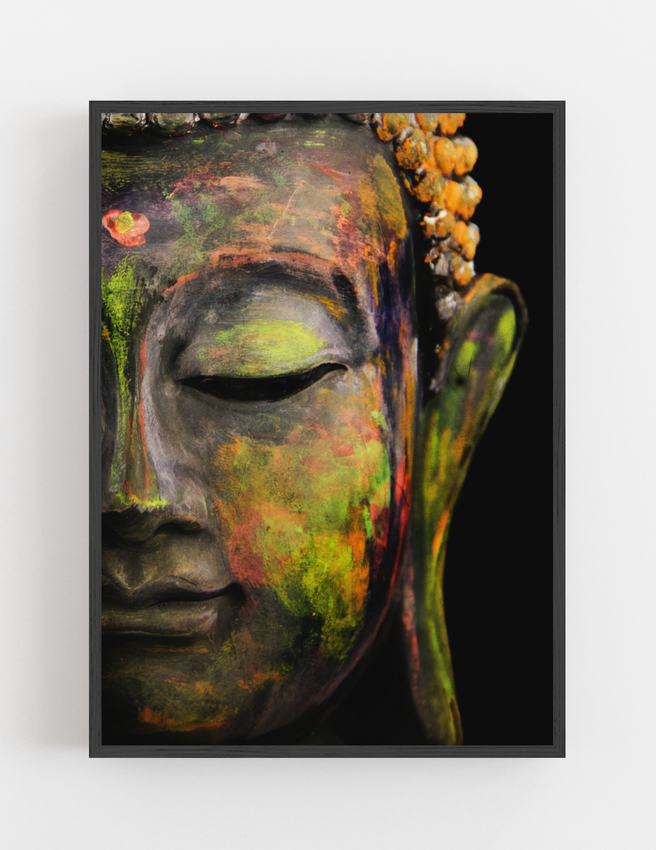 Buddha i farver premium plakat